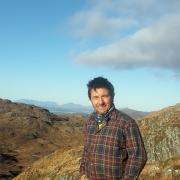 Paolo Berardelli a hill farmer and renewables expert from near Fort William