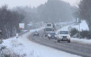 The cold weather has brought travel disruption
