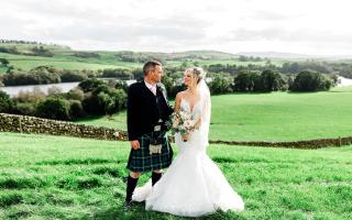 Last September, Peri and Ryan Lamont tied the knot at Crichton Church Dumfries, followed by a reception at Blackpark Farm, Crocketford