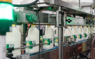 Throughput is around 1.6 million litres a week, while the East Kilbride site has capacity for about 3.8 million litres