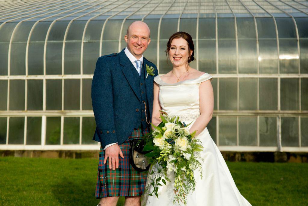 Catriona Thomson, Myroch, Port Logan, Stranraer, married Nigel McDonald, Maryburgh, Dingwall, at Oran Mor, Glasgow.
