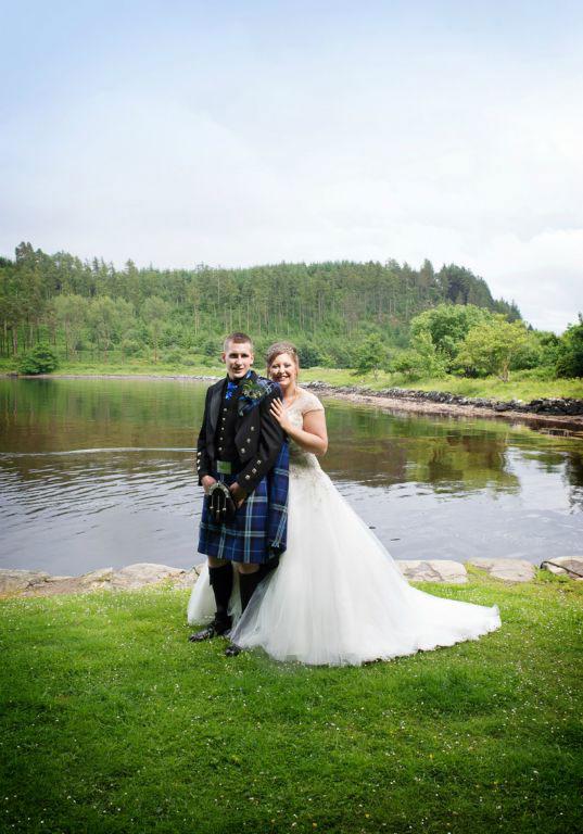 Nicola Gilmour, formally Largiemore Farm, Campbeltown, married Scott Simpson, Ballycaul Farm, Isle of Bute,  at Lorne and Lowland Church, Campbeltown then onto Stonefield Castle Hotel. Paula Veverka Photography.