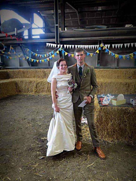 Alan Housley, formerly Everton Farm, Premnay, Aberdeenshire, now Cadzow bros, Ardlarach, The Isle of Luing and Catherine Leiper, formerly Insch, Aberdeenshire, were married at Kilchattan Church, The Isle of Luing.