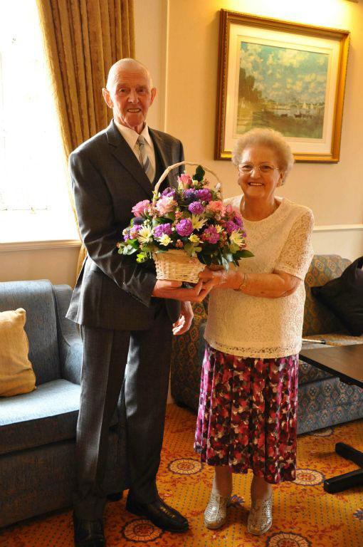 Tom and Mary Hope, of South Brownhill Farm, Strathaven, recently celebrated their diamond wedding anniversary by holding a lunch at Strathaven Hotel for their friends and family. Photo: Dawn McGartland Photography.