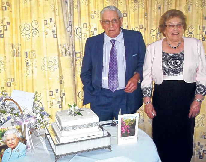 David and Isabel Shennan celebrated their Diamond wedding anniversary with family and friends.  David a well-known sheepdog trialler has been supported by Isabel on the dog circuit throughout their marriage.  They farmed at Knockgerran Farm at Girvan in A