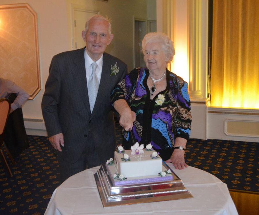 Mary (Gray) and Colin Laird celebrated their diamond wedding anniversary on 20th October at the Cornhill House Hotel, Biggar, with friends and family, including their three children Margaret, Alister and Audrey, eight grandchildren and 7 great grandchildr