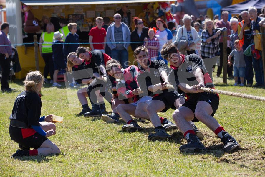 Biggars tug of war team who went onto win the open competition. Ref: EC0605171280.