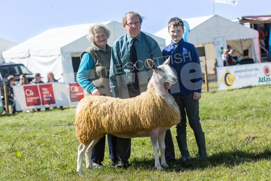 The Drummond family standing overall champion of champions. Ref: EC1205182860