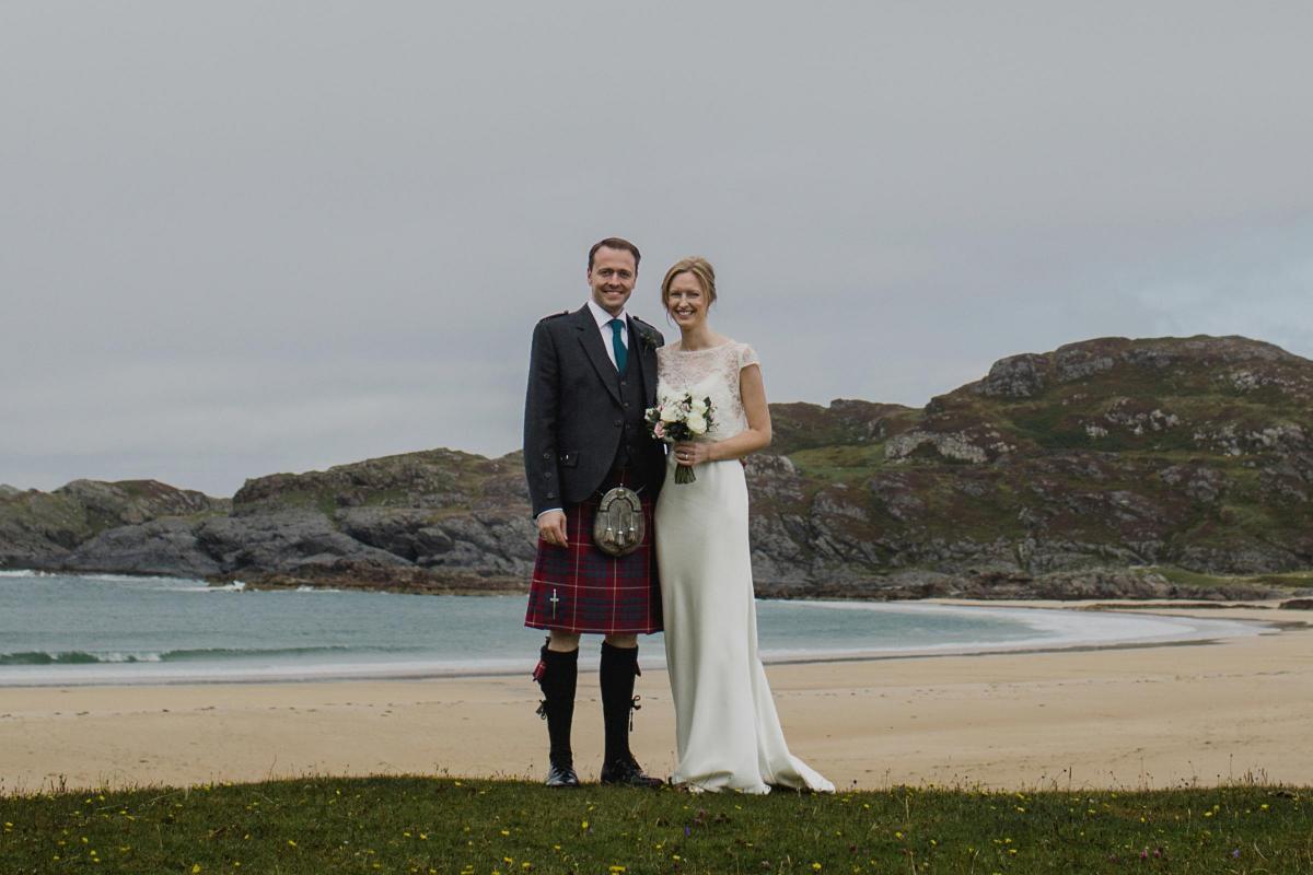 Married in Colonsay Parish Church Claire Hamilton, of Bruntsfield, Edinburgh, and Allan Erskine, formerly of Inchie Farm, Port of Menteith.