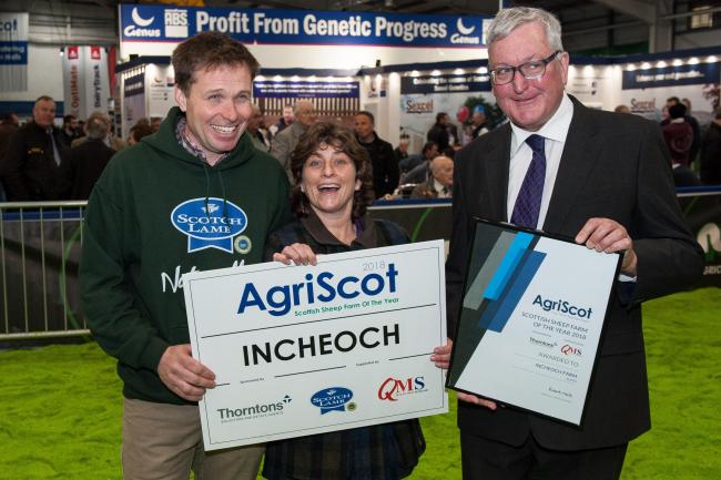 AgriScot Scottish Sheep Farm of the Year award went to Incheoch in Alyth run by Neil and Debbie McGowan Ref:RH211118136    Rob Haining / The Scottish Farmer
