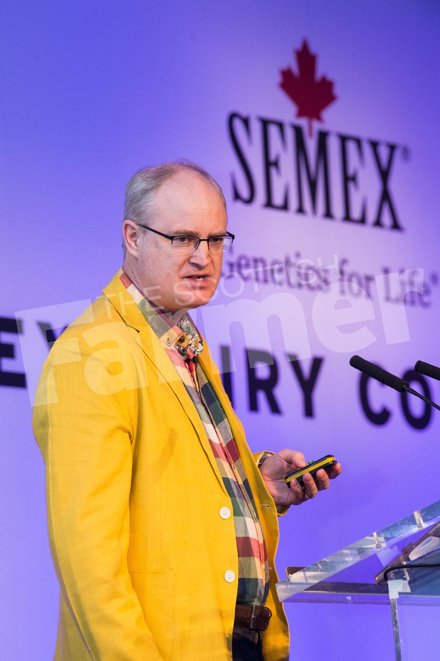 Speaking at SEMEX, Chris Walkland. Ref: RH140119035.